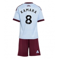 Aston Villa Boubacar Kamara #8 Tredje Tröja Barn 2026-27 Kortärmad (+ Korta byxor)
